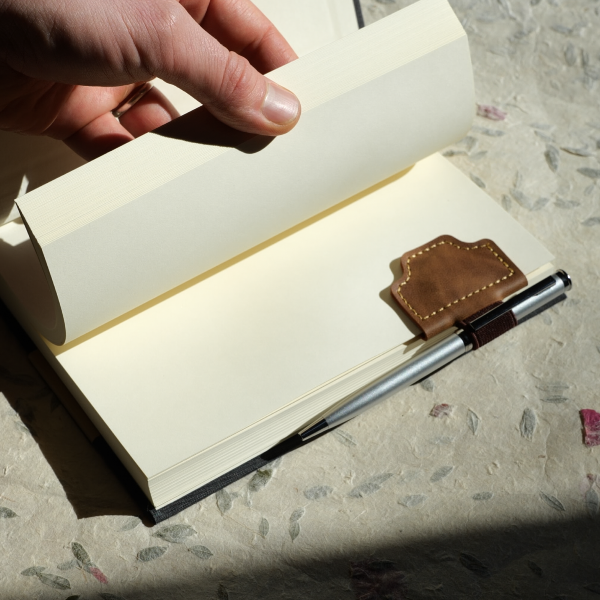 The Marginalia Bookmark: Magnetic Bookmark & Pen Holder - Novelbookstore.co