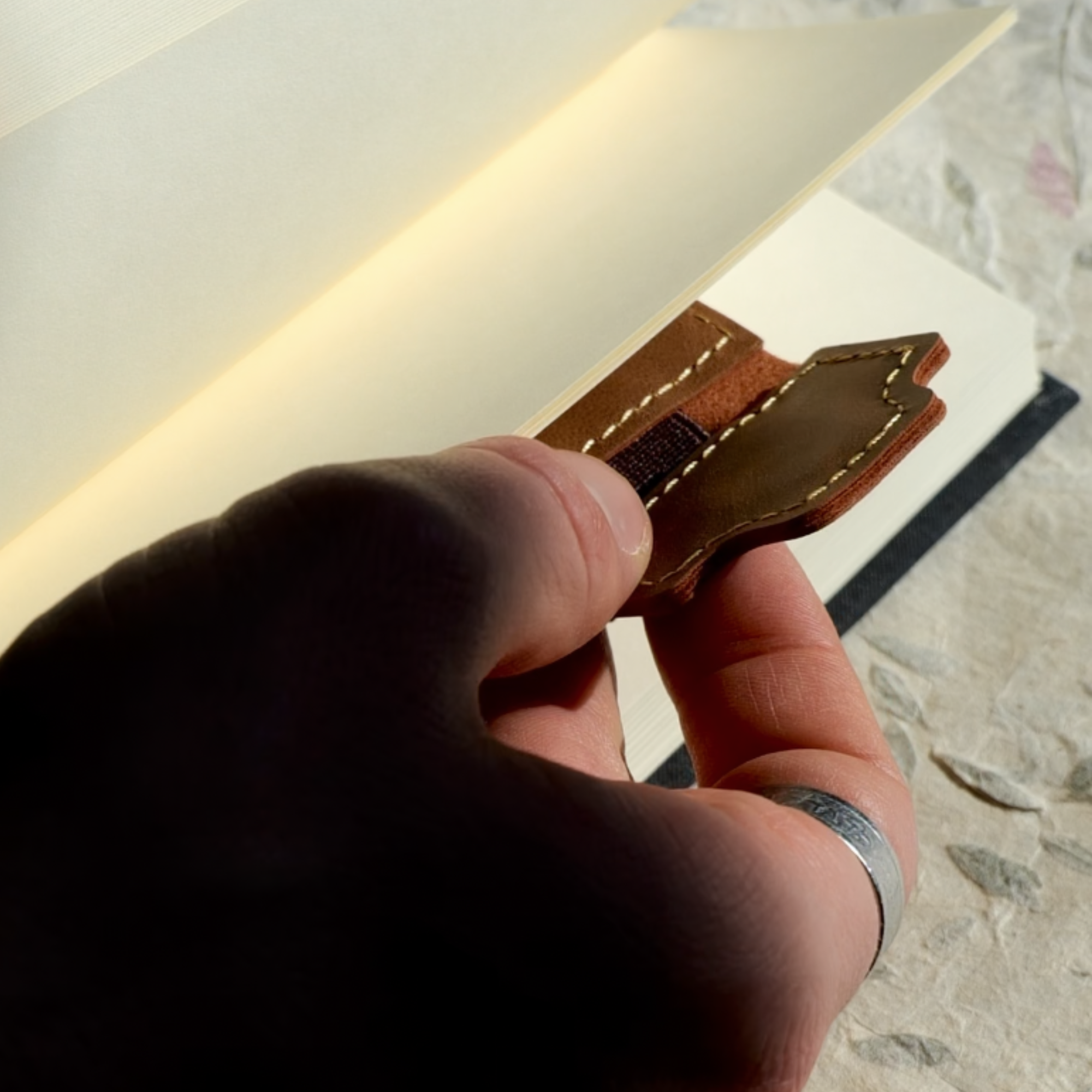The Marginalia Bookmark: Magnetic Bookmark &amp; Pen Holder - Novelbookstore.co