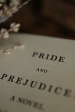 Load image into Gallery viewer, *Pride &amp; Prejudice by Jane Austen 1813 Book Journal
