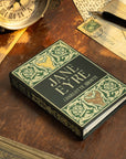 'Jane Eyre' (Forest Green) by Charlotte Brontë 1847 Passport/Notebook Wallet