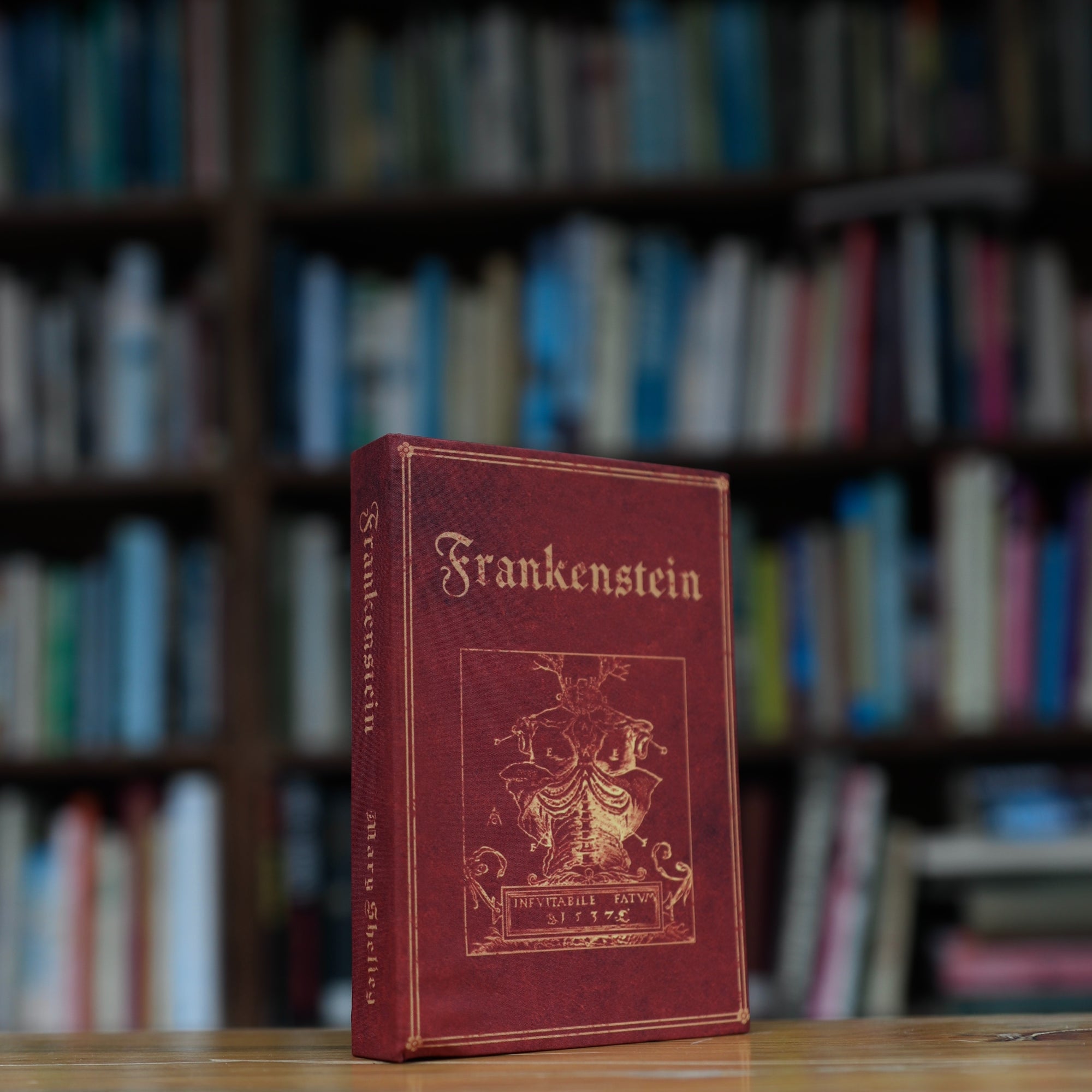 &#39;Frankenstein&#39; by Mary Shelley 1818 Passport/Notebook Wallet