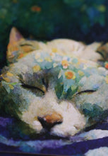 Load image into Gallery viewer, Cats, Kitties, Meows - Notecard / Stationery / Art - 10 Count.
