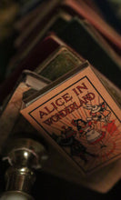Load image into Gallery viewer, Alice in Wonderland Lewis Carroll 1865 Book Wallet
