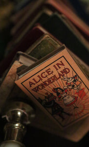 Alice in Wonderland Lewis Carroll 1865 Book Wallet