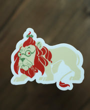 Load image into Gallery viewer, Sticker - Cowardly Lion
