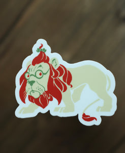Sticker - Cowardly Lion