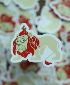 Sticker - Cowardly Lion