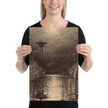 Load image into Gallery viewer, Martian Reflection - The War of the Worlds Original Illustration
